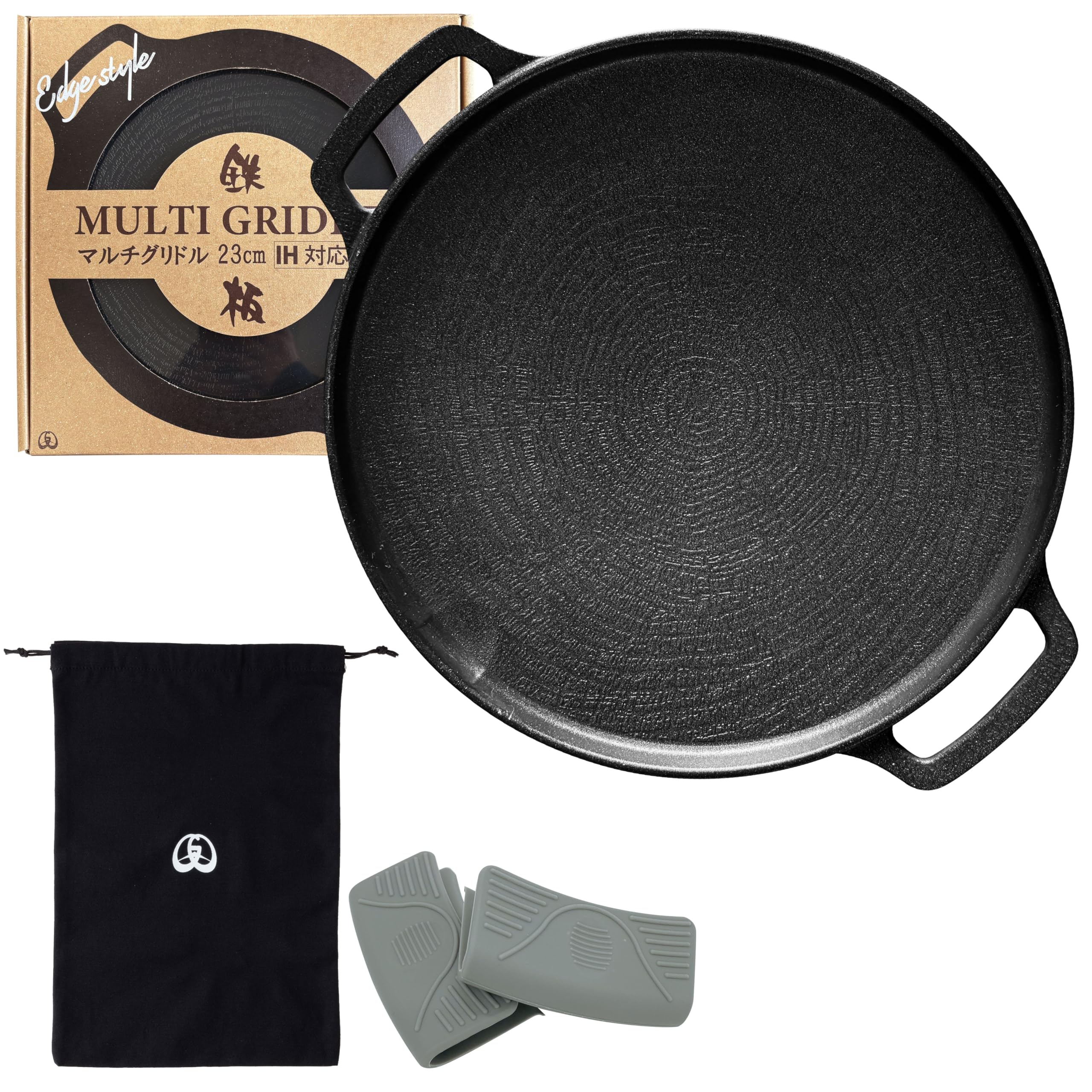 Amazon | JHQ マルチグリドル 正規品 ソロ 少人数 軽量 コンパクト IH